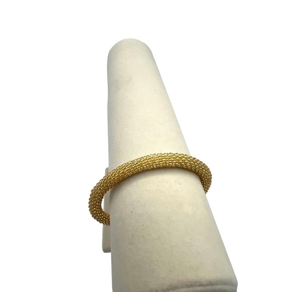 Gold-Tone Multi-Layer Necklace & Bracelet Set With Rhinestone Accents - Picture 9 of 9